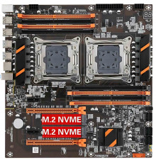 Материнская плата LGA2011v3x2 X99-ZX-DU99D4 8xDDR4 2xPCI Б/У