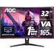 Монитор 32" 165Hz VA FHD AOC C32G2E curved