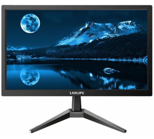 Монитор рамочный 24" TN 1920x1080 75Hz VGA/HDMI/AUDIO LANLIPU