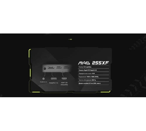 Монитор 25" 300Hz VA FHD MSI MAG 255XF