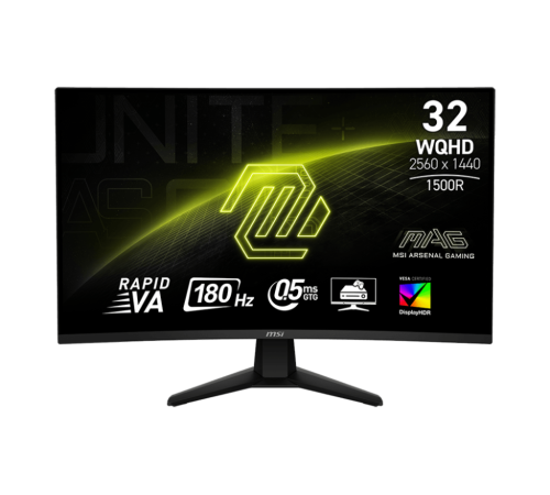 Монитор 32" 180Hz VA 2K MSI MAG 32CQ6F Curved