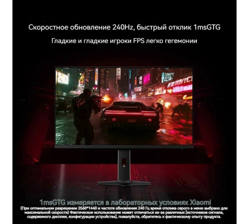 Монитор 27" 240Hz IPS 2K Redmi G27Q