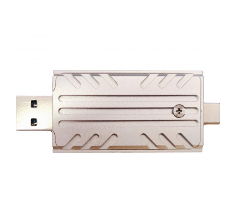 Портативный M2 NVME накопитель Micron-2230 USB + Type-C 512GB Портативный M2 NVME накопитель Micron-2230 USB + Type-C 512GB