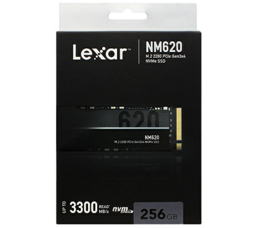 НАКОПИТЕЛЬ M2 NVME 256GB LEXAR NM620