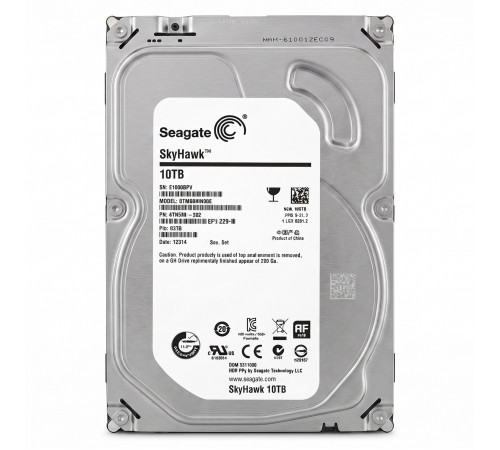 Накопитель HDD 3,5" 10TB Seagate Skyhawk AI