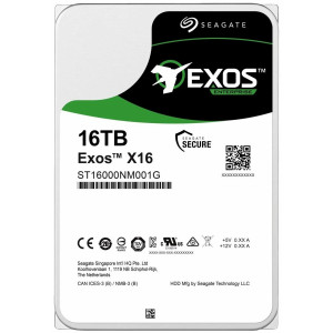 Накопитель HDD 3,5" 16TB Seagate Exos Enterprise ( Heatlth - 100% | Days - 1020 ) Б/У