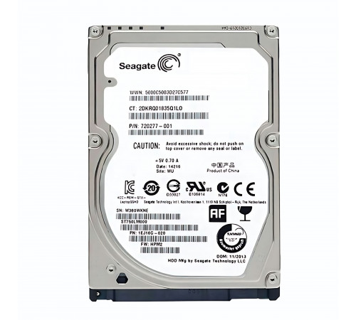 Накопитель HDD 2,5" 1TB Seagate Mobile HDD 5400rmp (23 days) slim Б/У