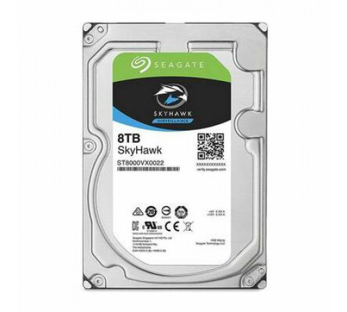 Накопитель HDD 3,5" 8TB SeaGate SkyHawk ( Health - 100% | DAYS-900 ) Б/У