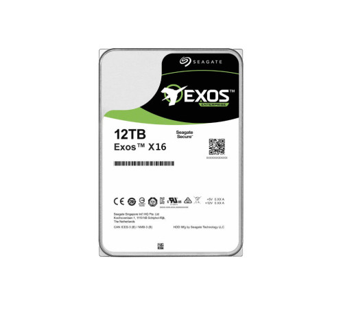 Накопитель HDD 3,5" 12TB Seagate Exos