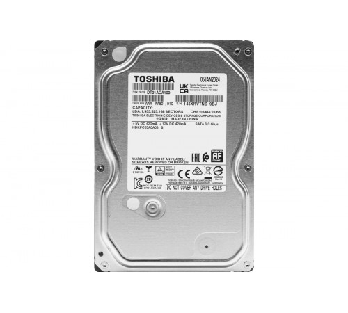 Накопитель HDD 3,5" 500GB Toshiba (Health-100% | Days-90) Б/У