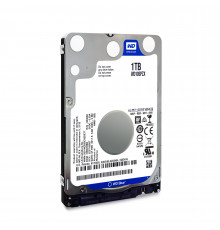 Накопитель HDD 2,5" 1TB WD BLUE 5400rmp slim