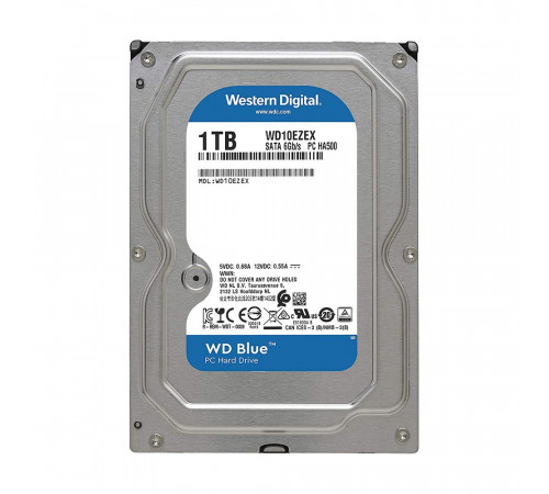 Накопитель HDD 3,5" 1TB WD BLUE (300 days) Б/У