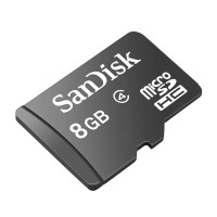 Карта памяти SanDisk MicroSD 8GB