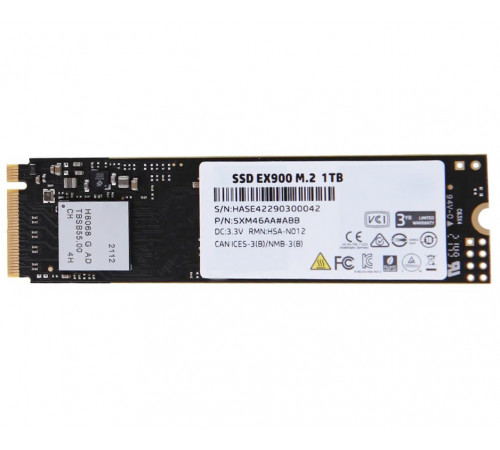 Накопитель NVMe 1TB HP EX900 (Health-98% / Days-425) Б/У