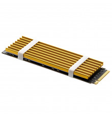 Радиатор охлаждения для NVME 2280 CHINA GOLD Slim