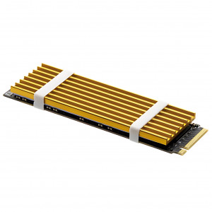 Радиатор охлаждения для NVME 2280 CHINA GOLD Slim