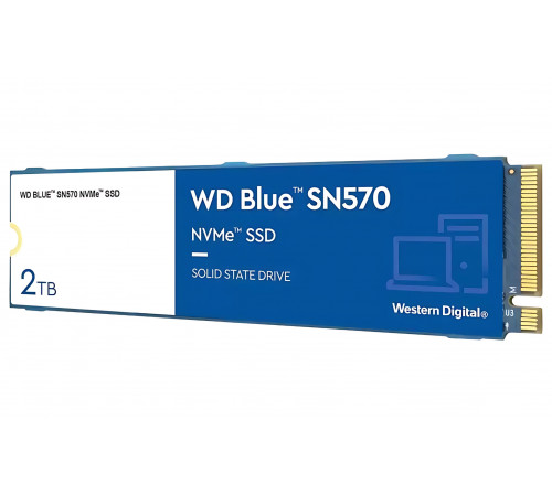 Накопитель NVMe 2TB WD BLUE SN570