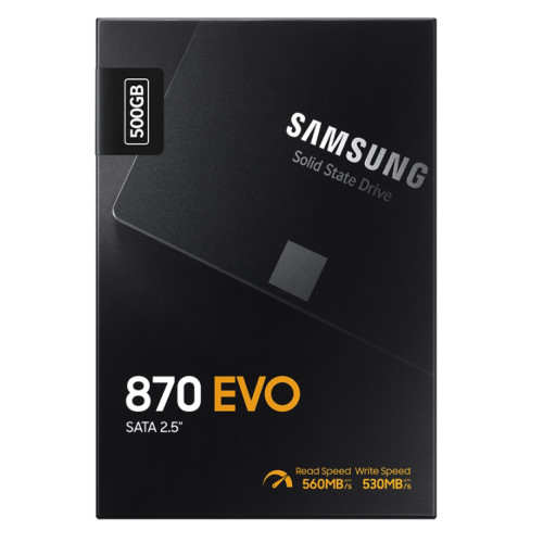 Накопитель SSD 500GB Samsung 870 EVO 