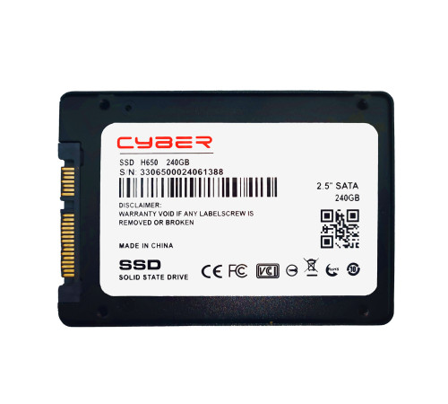 Накопитель SSD 256GB Cyber