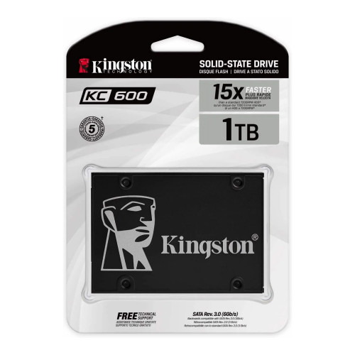 Накопитель SSD 1 ТБ Kingston KC600