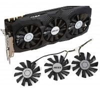 Кулер для видеокарт GTX1070ti MSI 3fan 