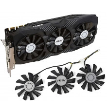 Кулер для видеокарт GTX1070ti MSI 3fan 