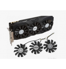 Кулер для видеокарт GTX1070ti MSI 3fan 
