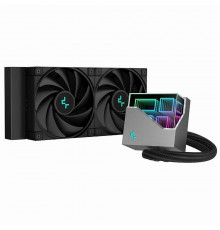 Кулер процессорный водяной 240 DEEPCOOL LT520 Black Б/У