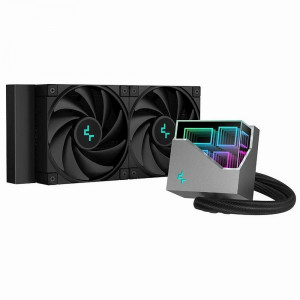 Кулер процессорный водяной 240 DEEPCOOL LT520 Black Б/У