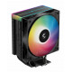 Кулер процессорный башенный (4трубки 12см) DeepCool AG400 BK ARGB V2