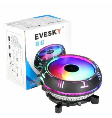 Кулер процессорный лежачий Evesky