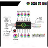 Контроллер ARGB PWM Ausen 8 port с пультом