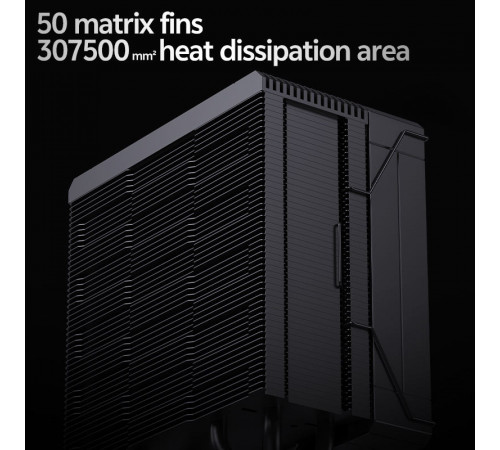 Кулер процессорный башенный (6трубок 12см) Snowman MT6-V4 Digital BK