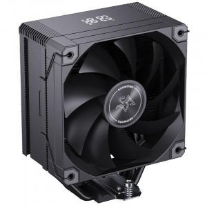 Кулер процессорный башенный (6трубок 12см) Snowman MT6-V4 Digital BK