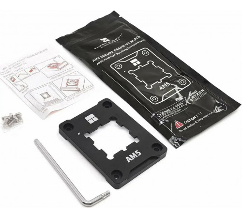 Рамка крепления процессора и коррекции изгиба Thermalright AM5 Secure Frame black v2