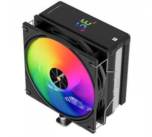 Кулер процессорный башенный (4трубки 12см) Thermalright AX120R Digital BLACK ARGB