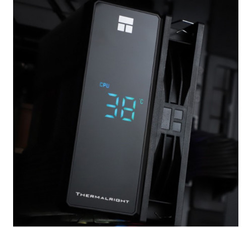 Кулер процессорный башенный (4трубки 12см) Thermalright AX120R Digital BLACK