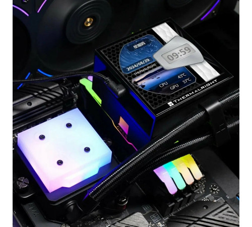 Кулер процессорный водяной 360 Thermalright HYPER Vision 360 BLACK