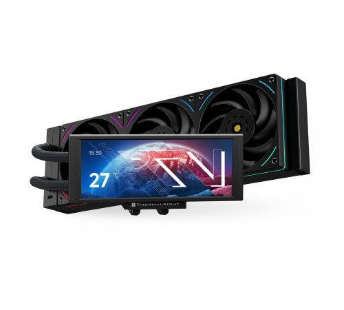 Кулер процессорный водяной 360 Thermalright TROFEO Vision BLACK ARGB