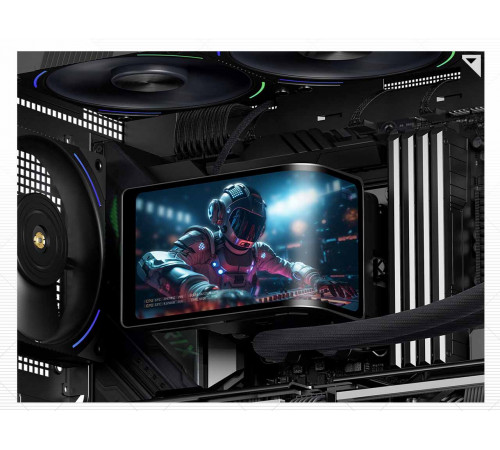 Кулер процессорный водяной 360 Thermalright WONDER Vision Turbo BLACK ARGB