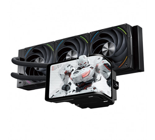 Кулер процессорный водяной 360 Thermalright WONDER Vision Turbo BLACK ARGB