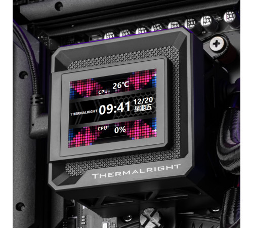 Кулер процессорный водяной 360 Thermalright Frozen Warframe SE BLACK ARGB