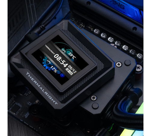 Кулер процессорный водяной 360 Thermalright Frozen Warframe SE BLACK ARGB
