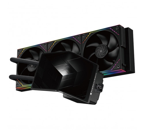 Кулер процессорный водяной 360 Thermalright Levita Vision BLACK ARGB