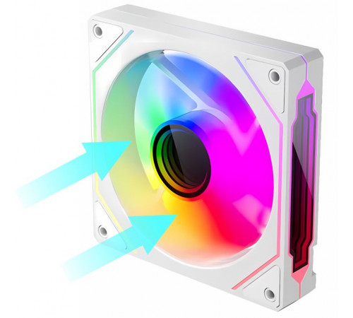 Кулер 12см ARGB 3D 4PRO white Кулер 12см ARGB 3D 4PRO white