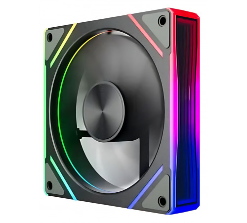 Кулер 12см ARGB 4RS black