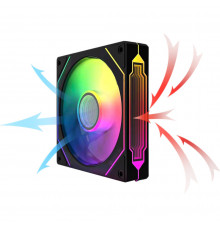 Кулер 12см ARGB 3D 4PRO SUMTAX reverse black