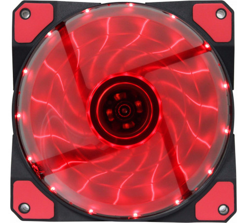 Кулер 12см Evesky RED LED