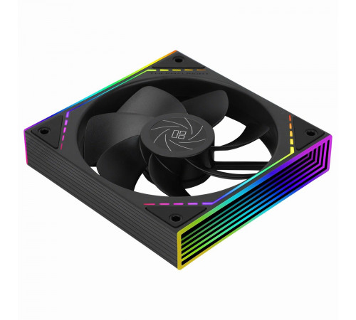 Кулер 12см ARGB 3D Thermalrigh TL-M12R BLACK REVERSE (in bulk)