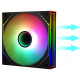 Кулер 12см ARGB 3D Thermalrigh TL-M12-S BLACK (in bulk)